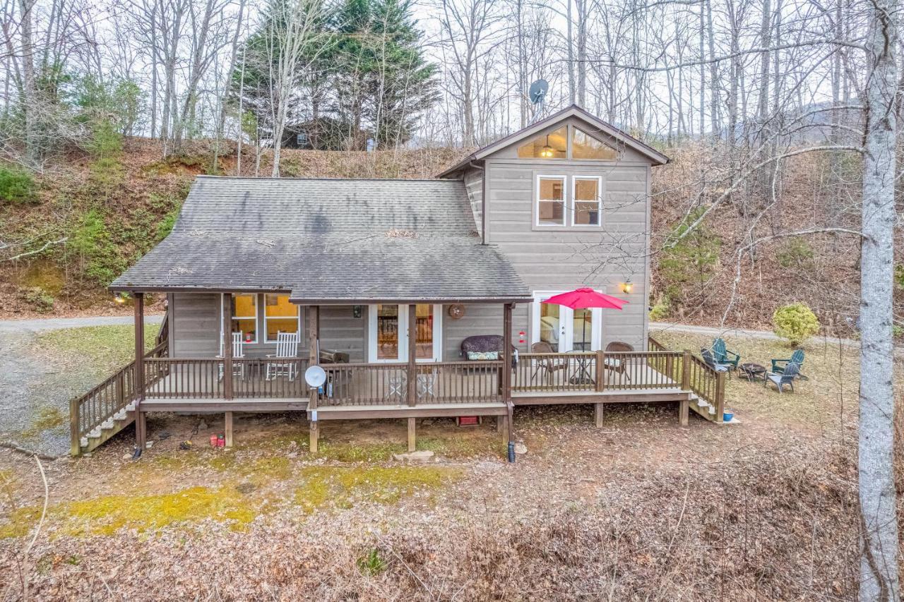 Tree Top Cabin Sylva Exterior foto